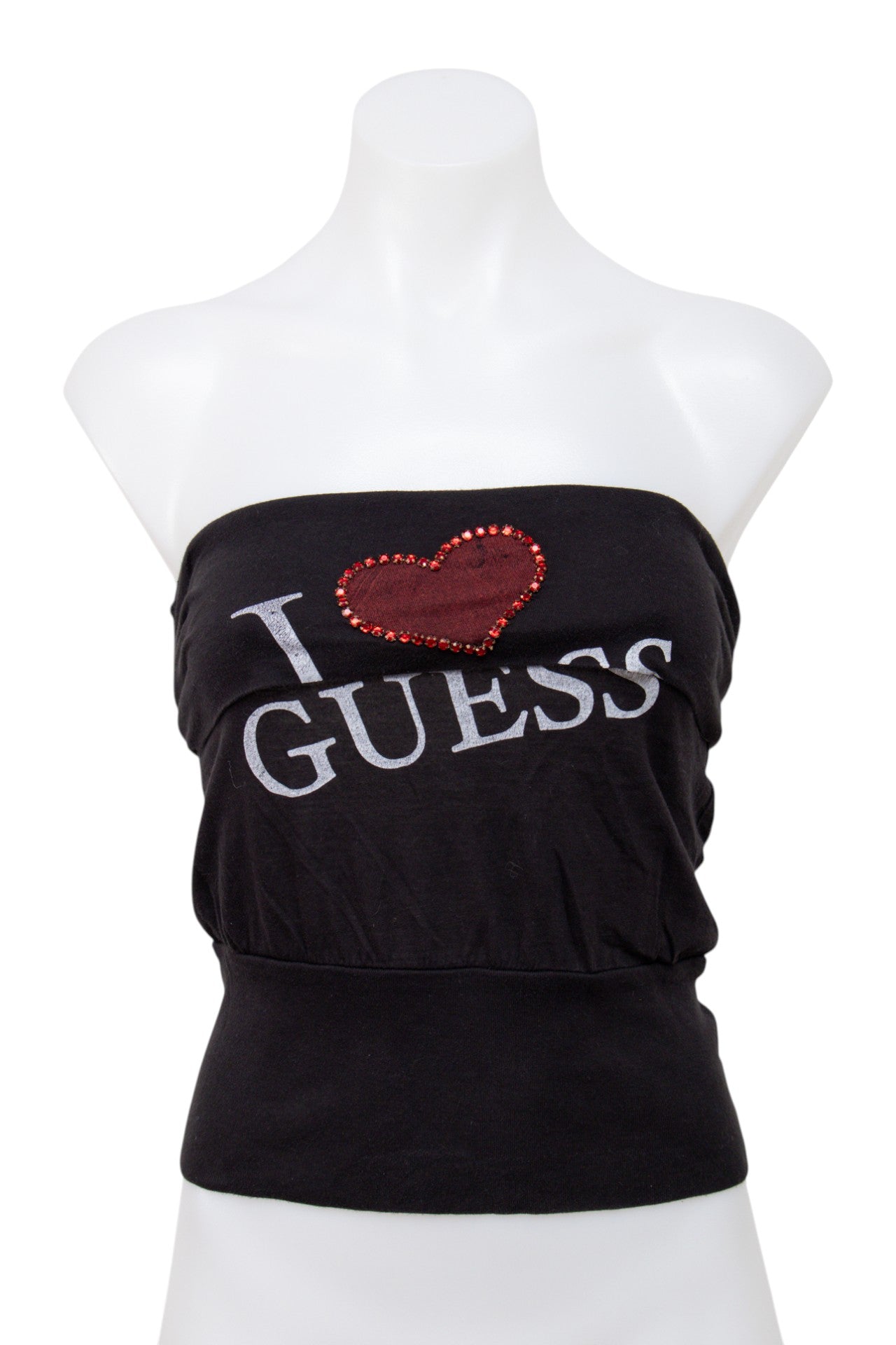 #001 Guess Tube Top Black | c. 201 | Size 6