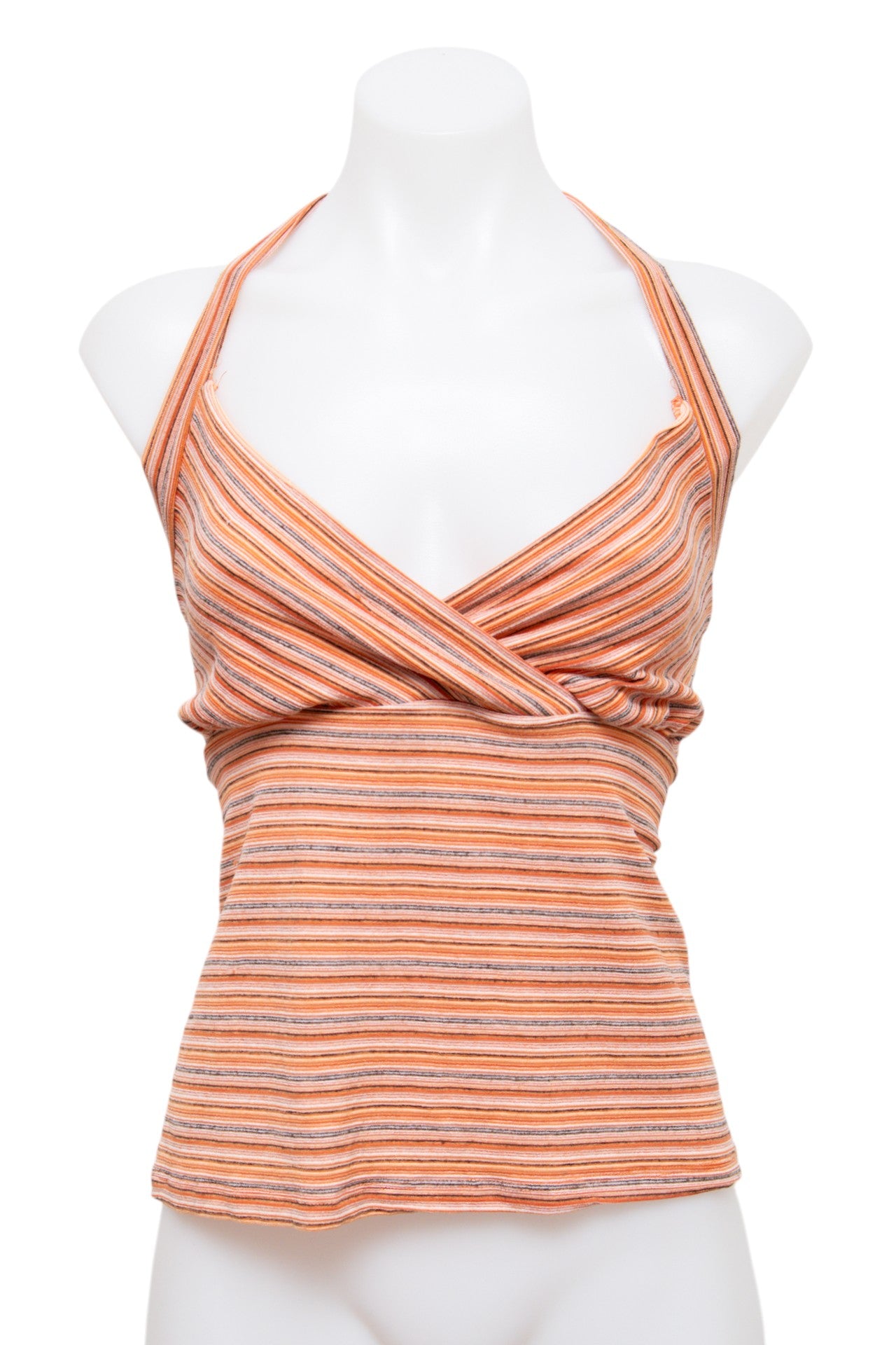 #017 Fashion Bug Halter Top Orange | c. 203 | Size 12