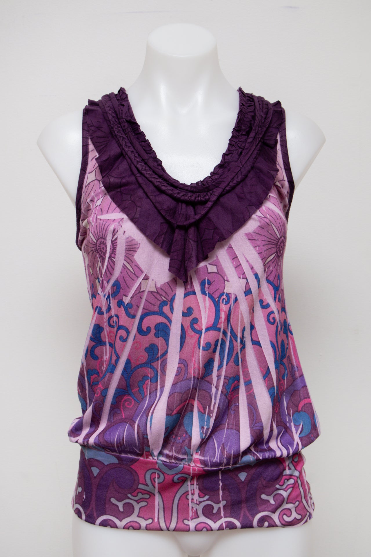#152 Easy Wear Tank Top Purple | c. 182 | Size 12