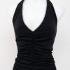 #015 Mr K Halter Top Black | c. 202 | Size 10