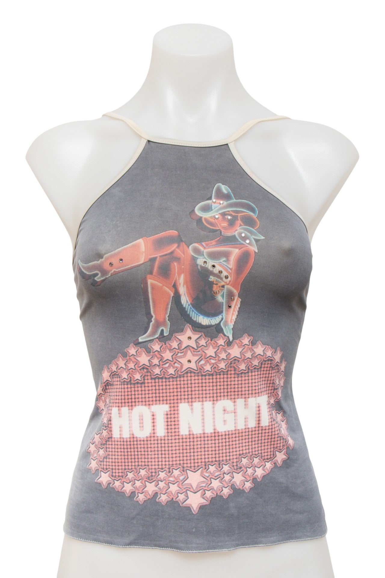 #24 Touch Halter Top Gray | c. 179 | Size 10