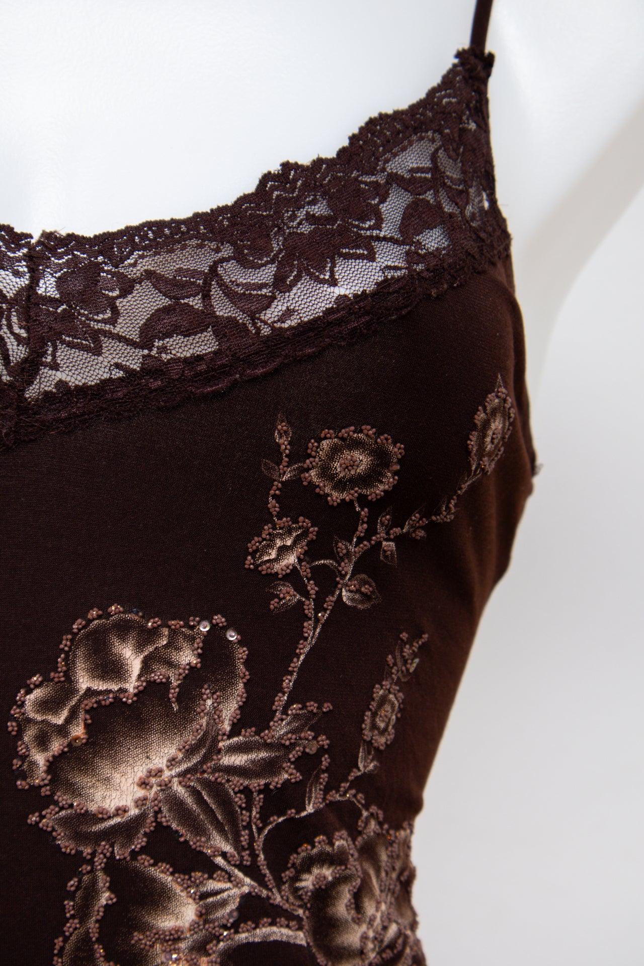 #37 Lipsy Camisole Brown | c. 198 | Size 8