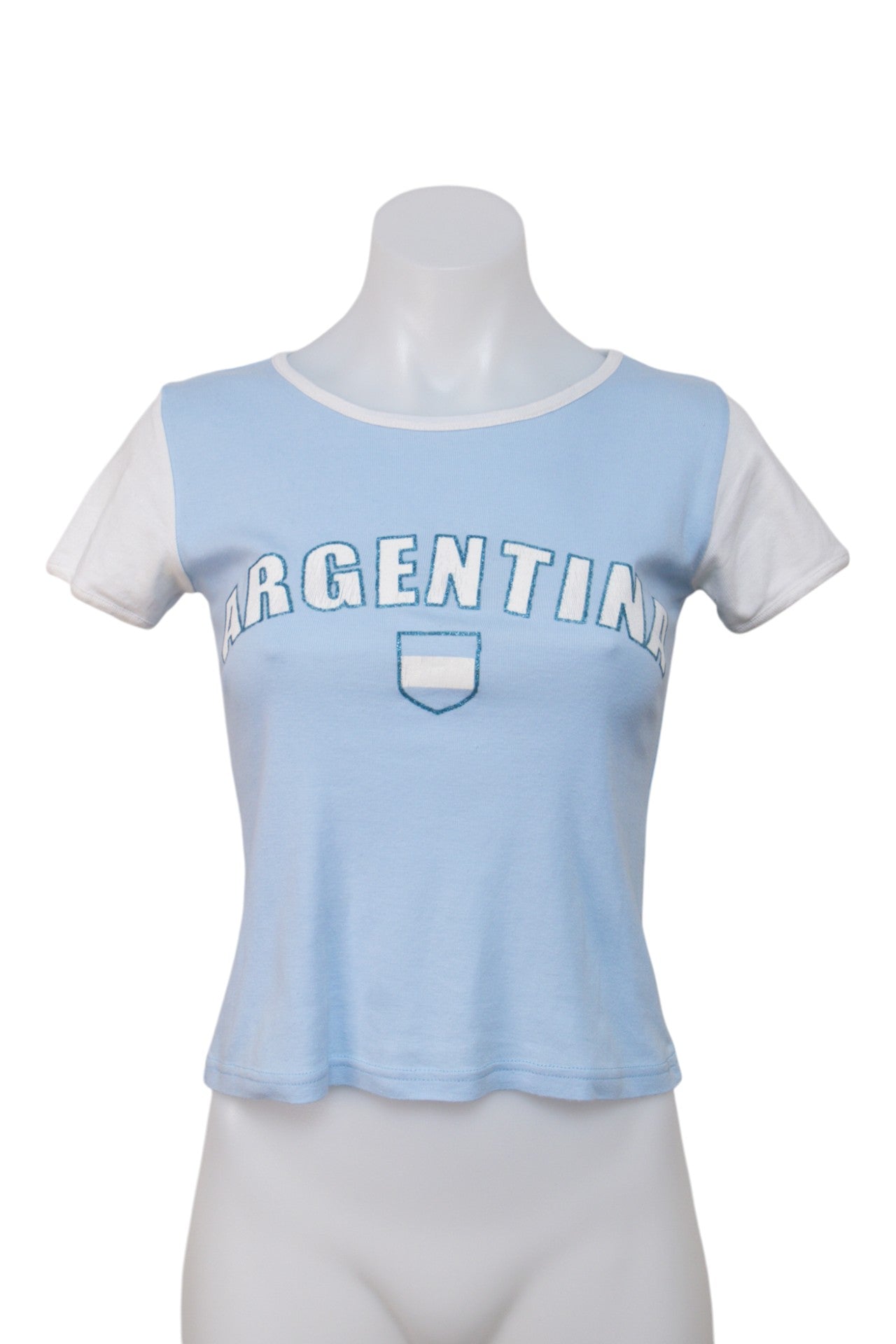 #152 Miss Sport Baby Tee Blue | c. 211 | Size 8