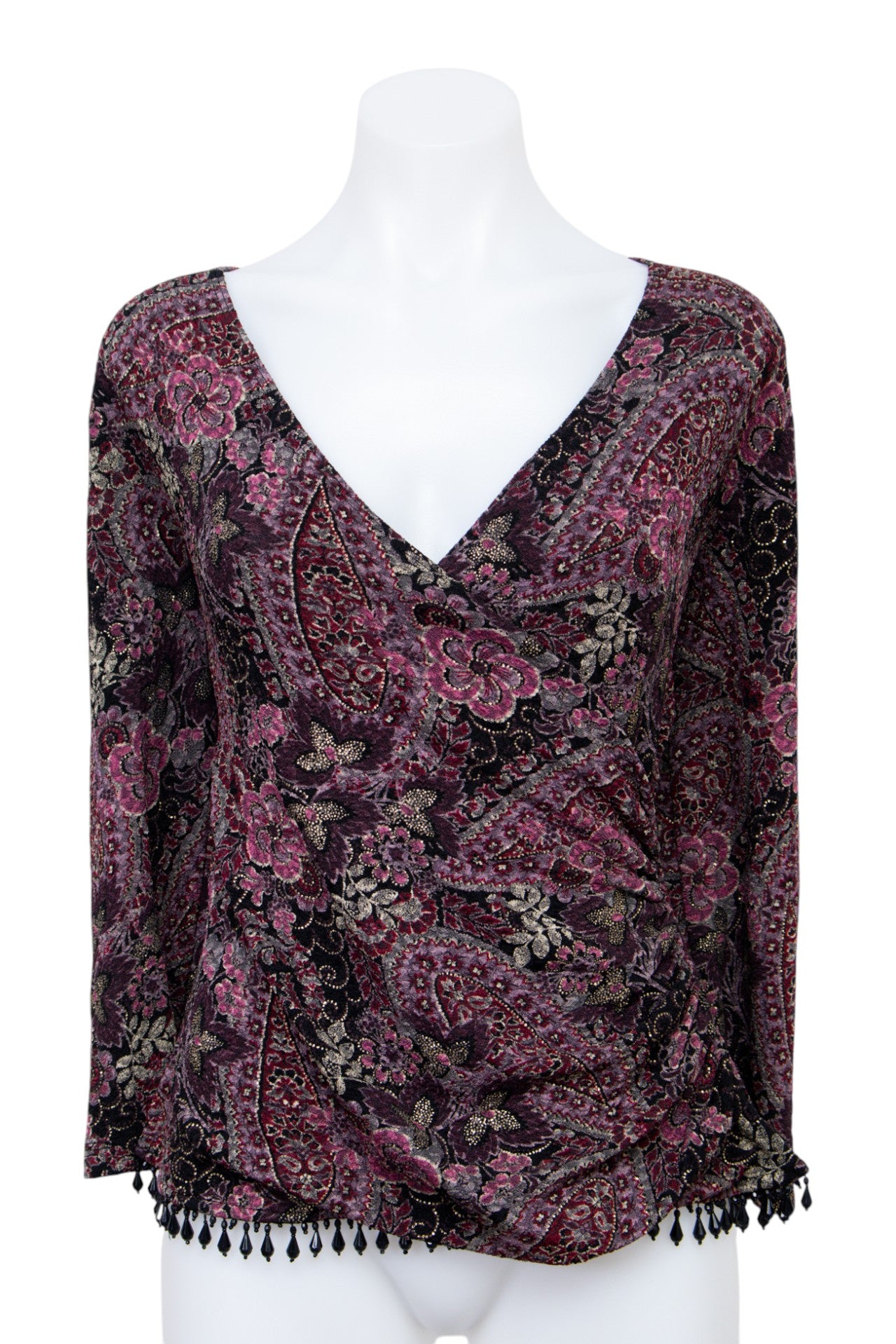 #081 Dressbarn Collection Top Black | c. 200 | Size 8