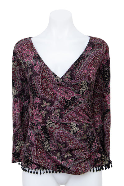 #081 Dressbarn Collection Top Black | c. 200 | Size 8