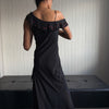 #179 Nina Austin Gown Black | c. 208 | Size 8