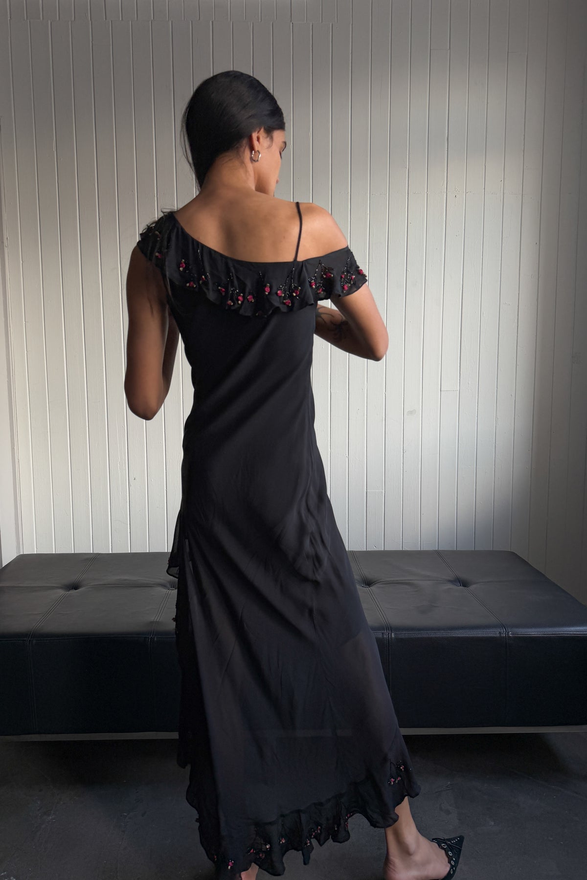 #179 Nina Austin Gown Black | c. 208 | Size 8