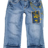 #107 Capris Blue | c. 209 | Size 8