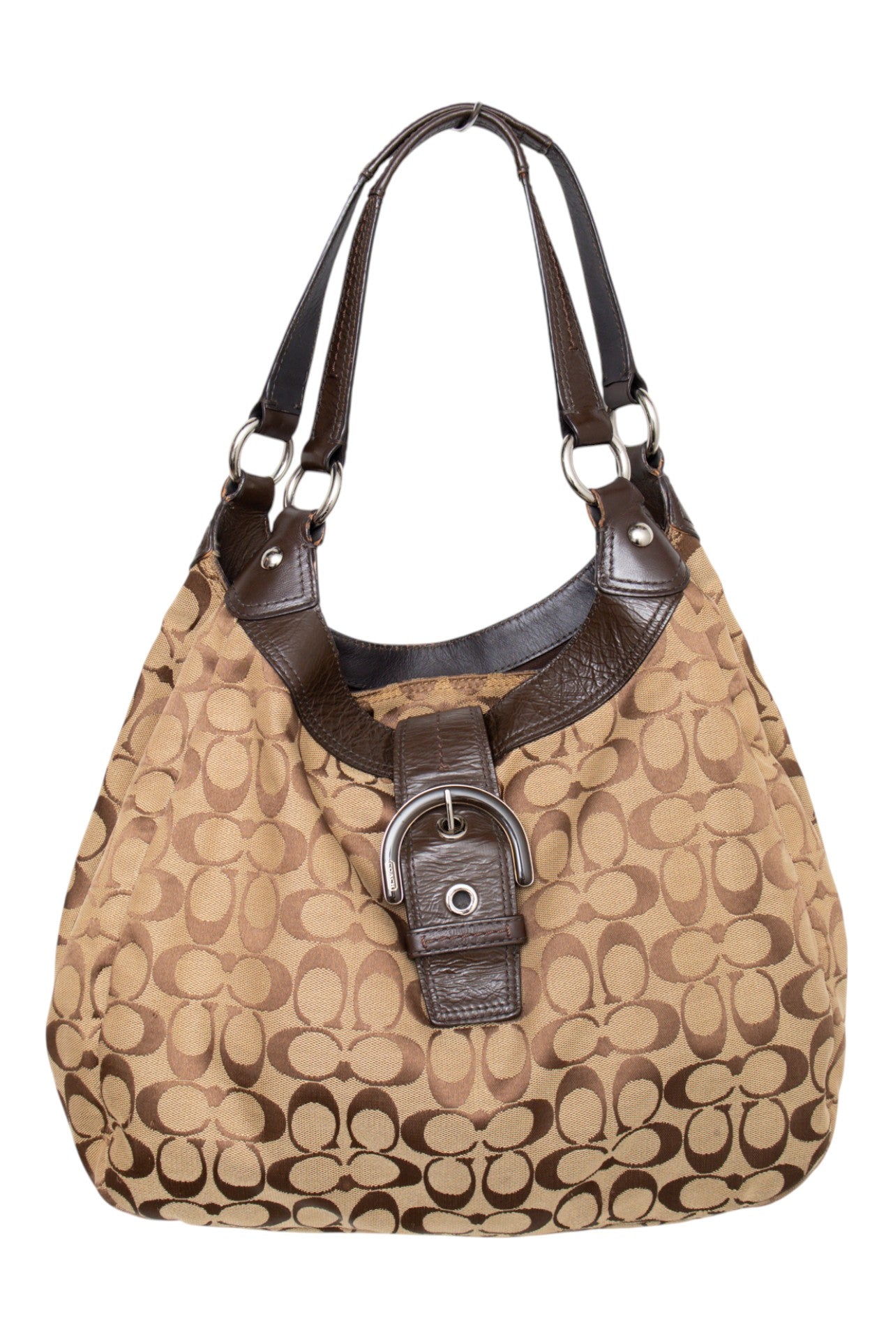 #193 Coach Shoulder Bag Brown | c. 202 | Size