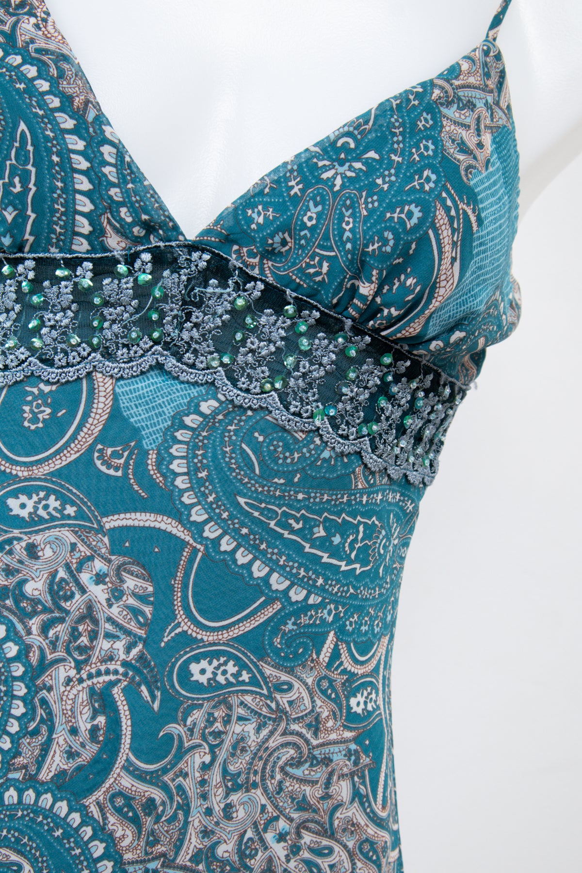 #041 Papaya Cami Top Blue | c. 207 | Size 8