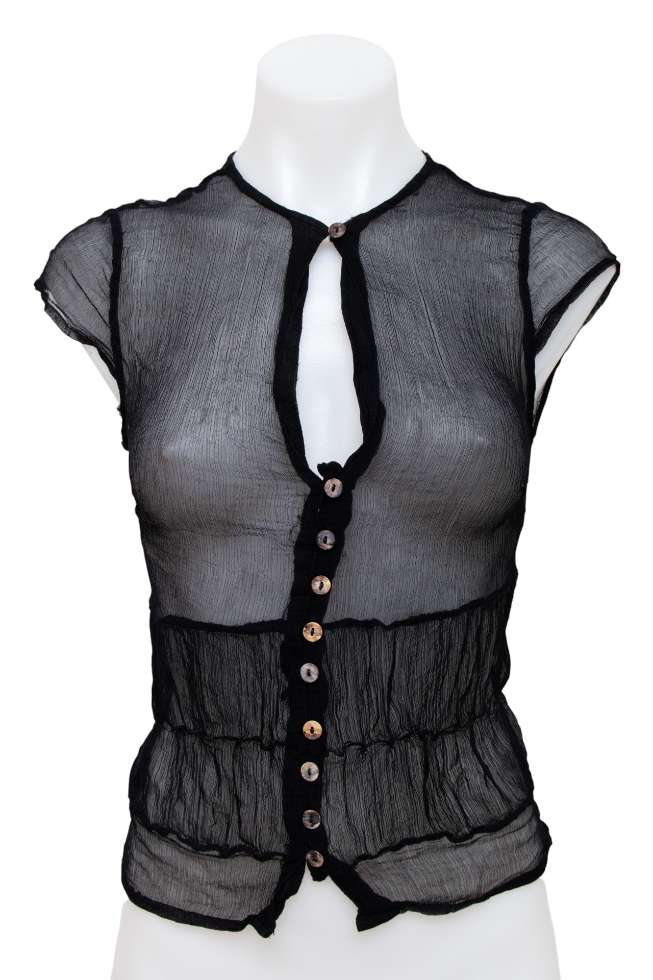 #49 Newport News Cami Top Black | c. 194 | Size 10