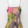 #024 Bisou Bisou Michele Bohbot Cami Top Green | c. 201 | Size 12