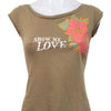 #161 Bsk T-shirt Brown | c. 206 | Size 8