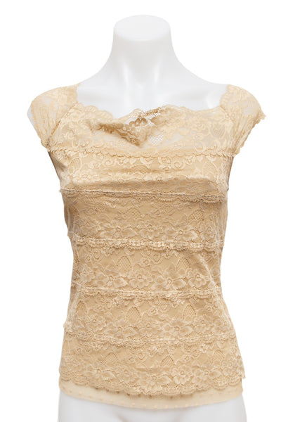 #104 The Limited Stretch Cami Top Beige | c. 185 | Size 10