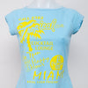 #049 United Colors Of Benetton T-shirt Blue | c. 201 | Size 8