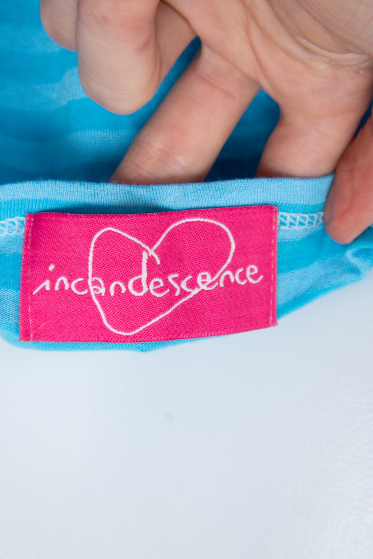 #042 Incandescence T-shirt Blue | c. 209 | Size 8