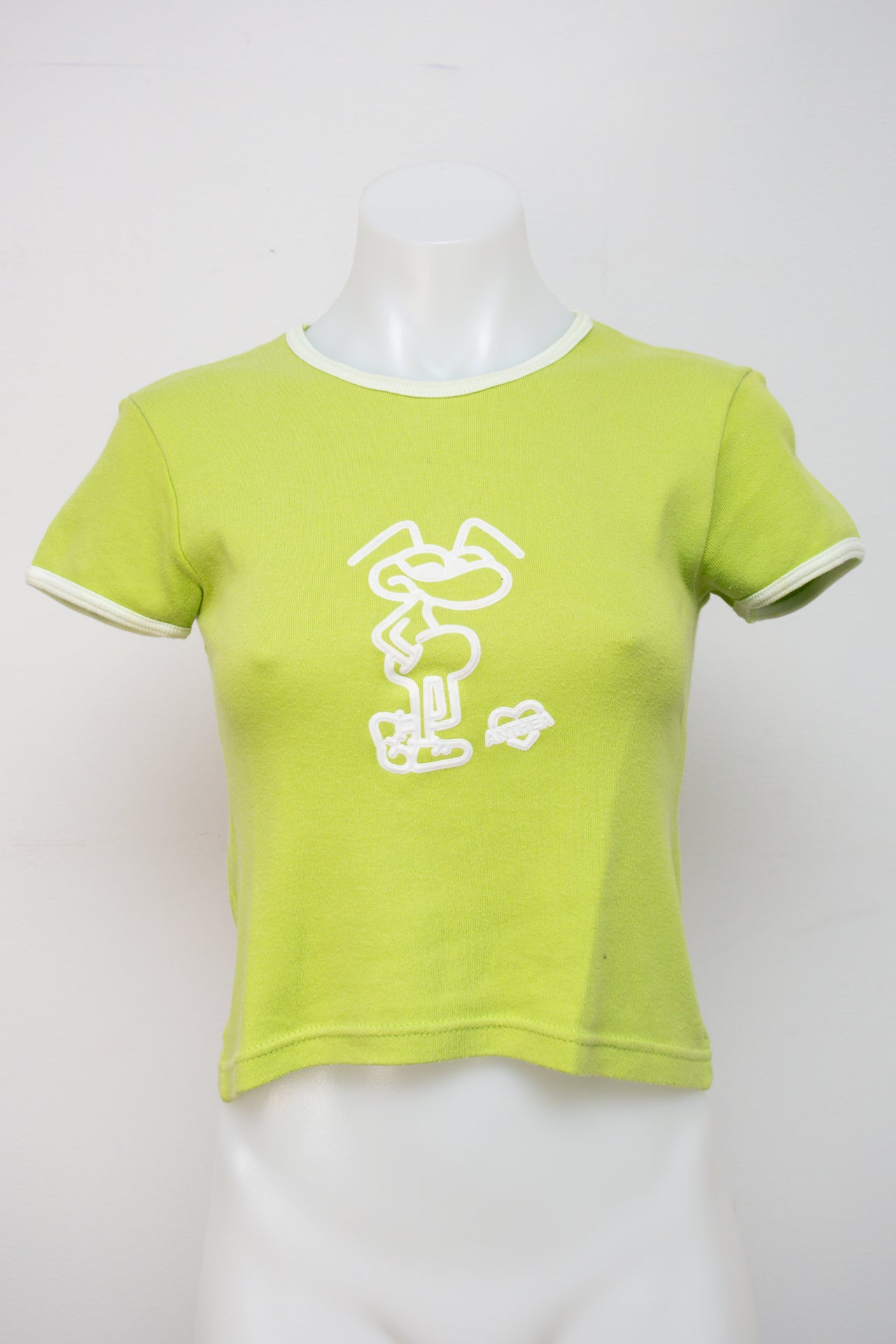 #088 Anthea T-shirt Yellow | c. 199 | Size 8/10