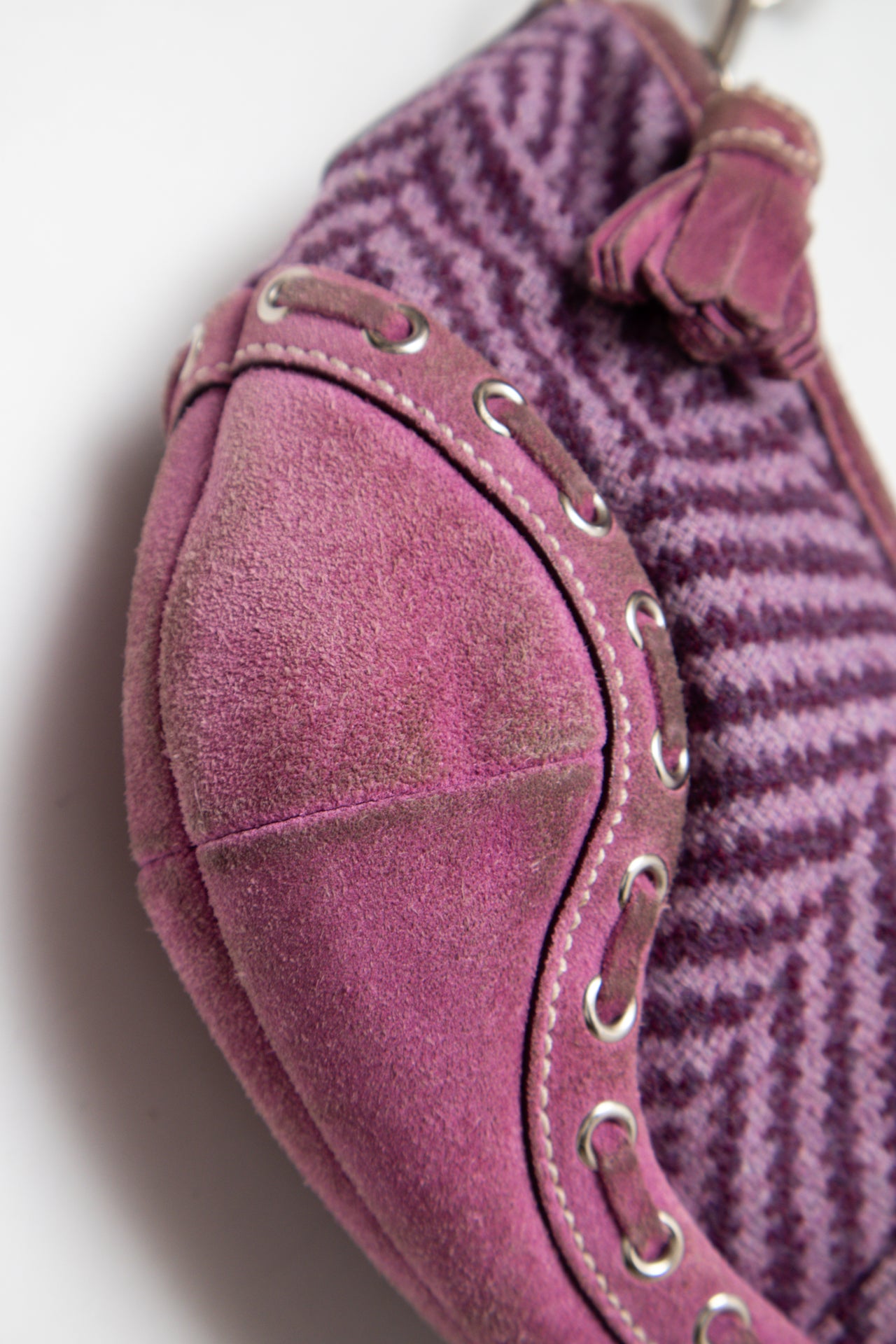 #175 Coach Shoulder Bag Purple | c. 187 | Size
