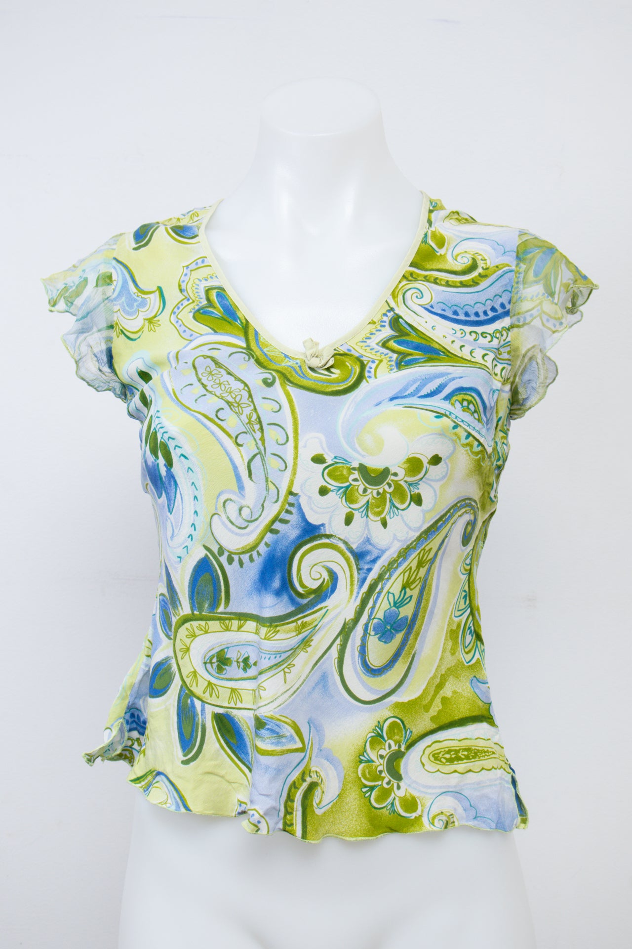 #084 Sunny Leigh Cami Top Green | c. 207 | Size 8