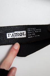 #142 Patrol Belt Brown | c. 209 | Size