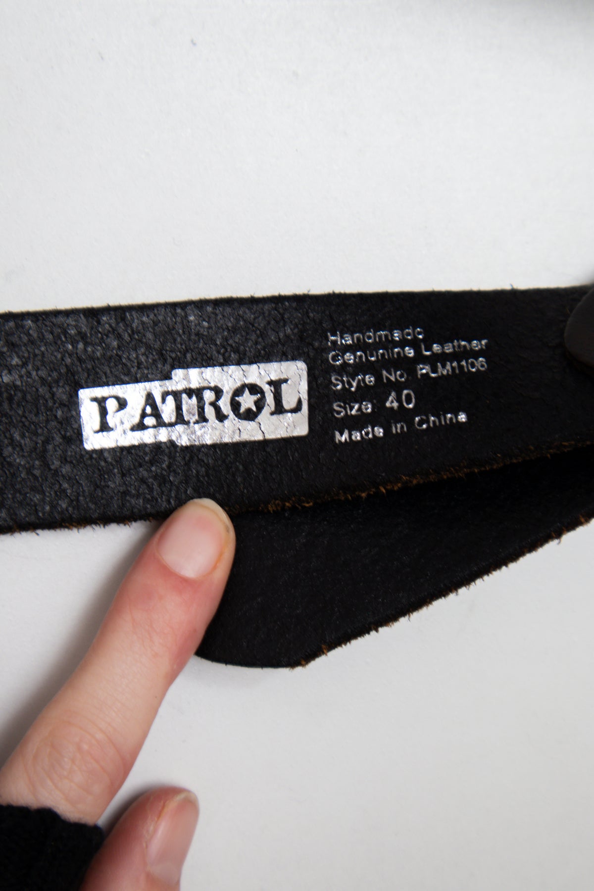 #142 Patrol Belt Brown | c. 209 | Size
