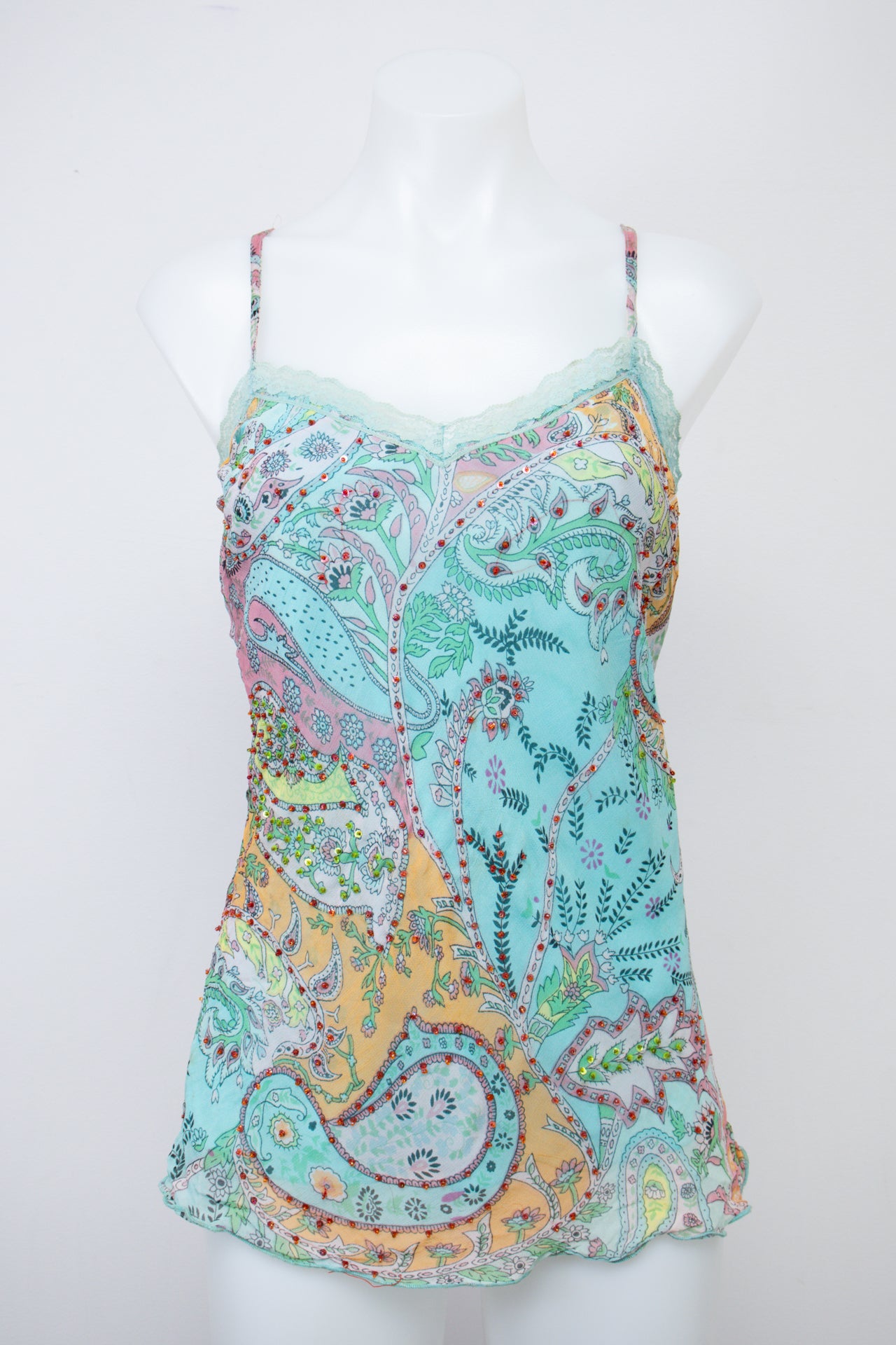 #034 Millenium Cami Top Blue | c. 200 | Size 12
