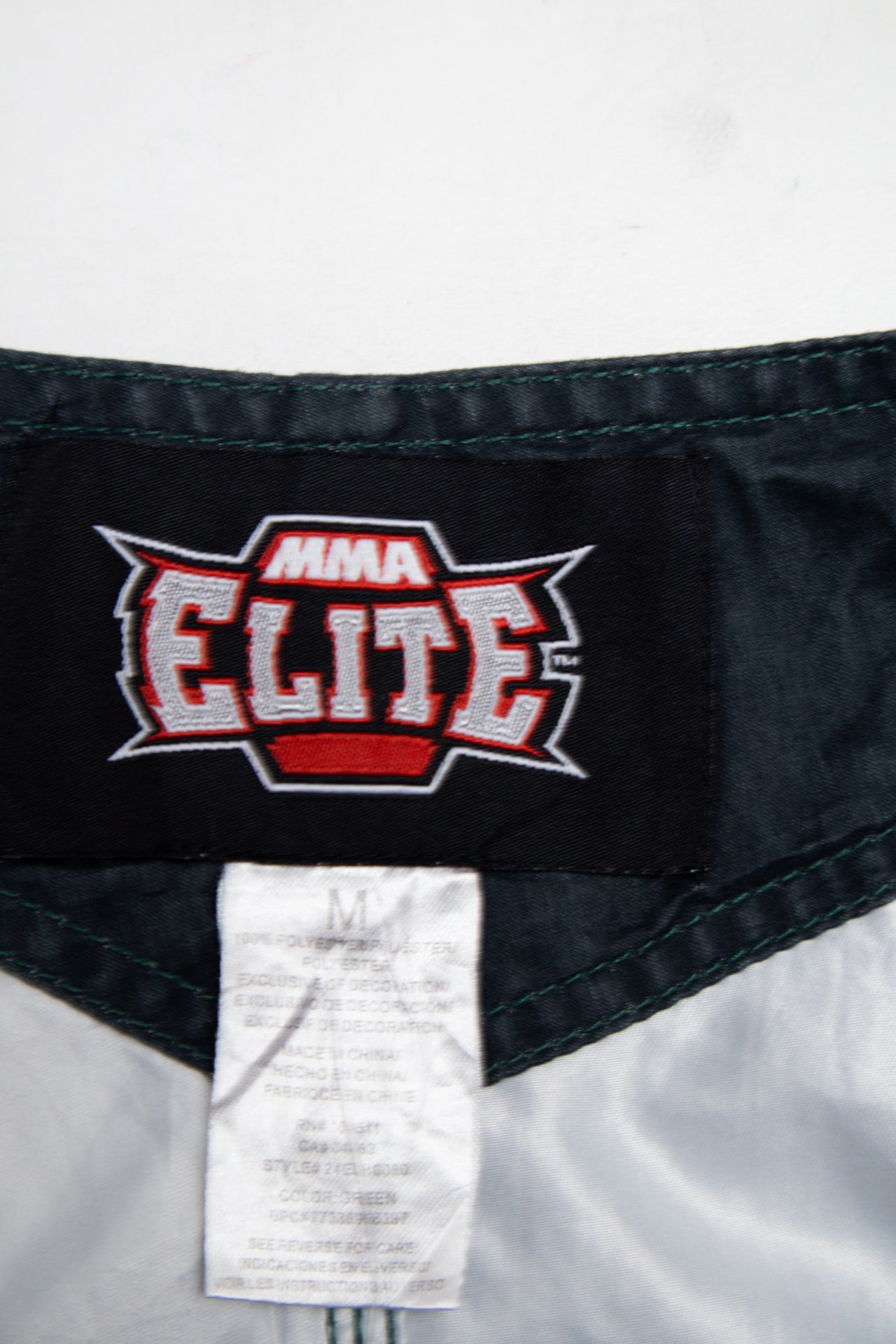 #120 Mma Elite Shorts Green | c. 204 | Size 12