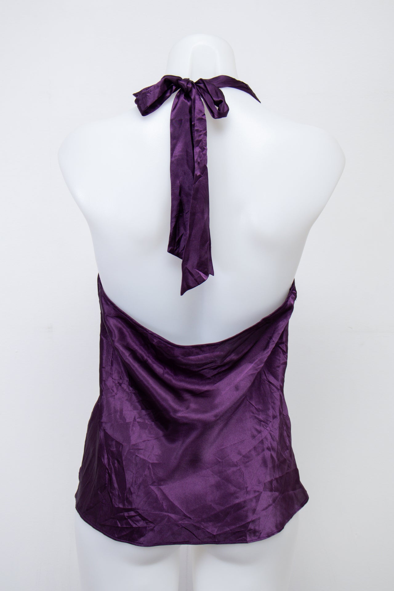 #054 La Vie En Rose Halter Top Purple | c. 200 | Size 8