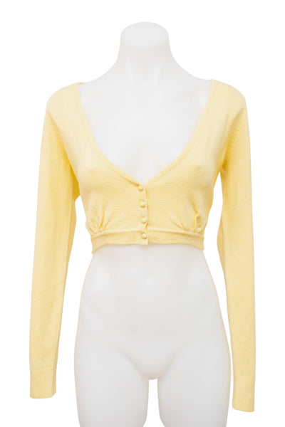 #008 3 Suisses Collection Cami Top Yellow | c. 202 | Size 8