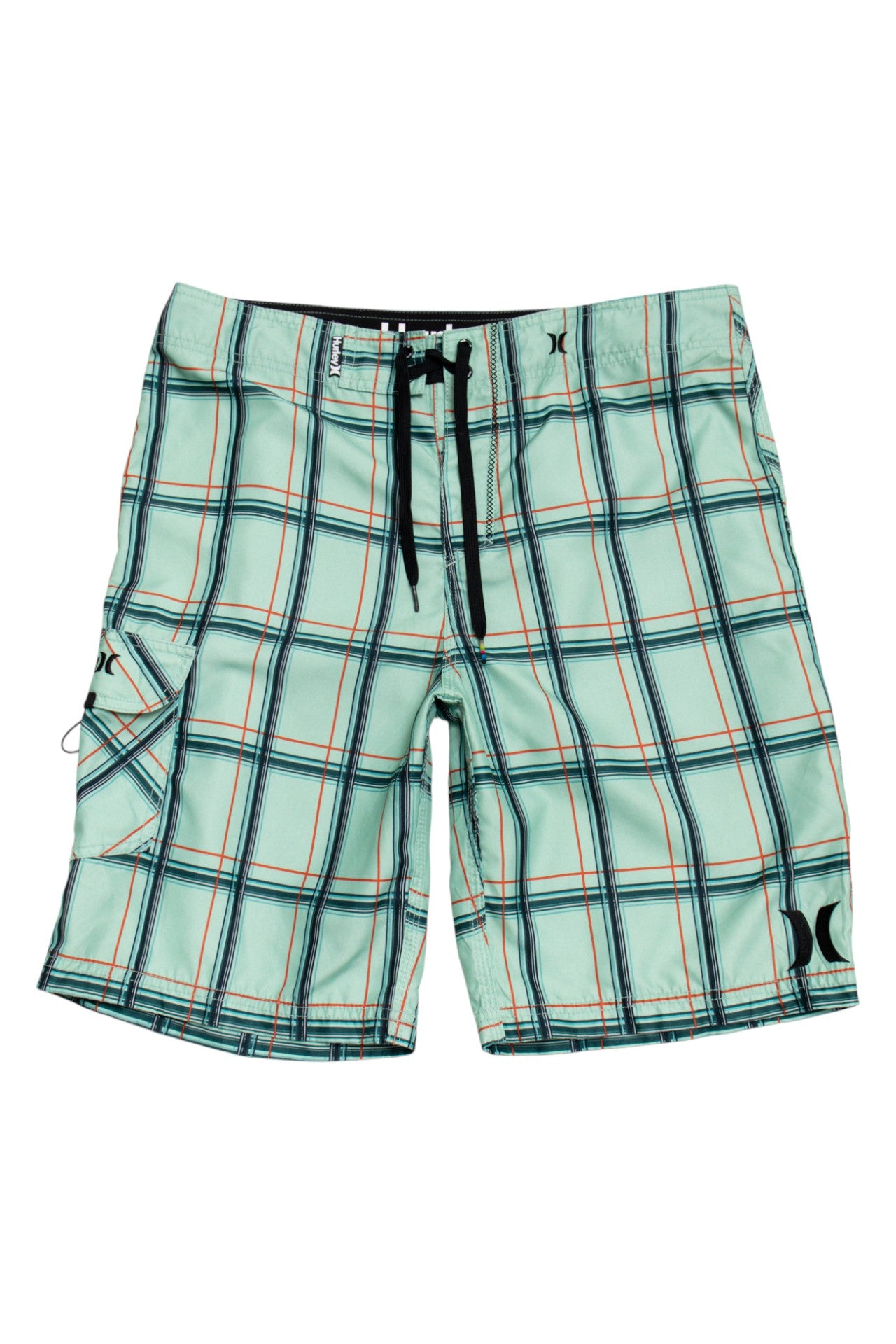 #147 Hurley Shorts Green | c. 189 | Size 14