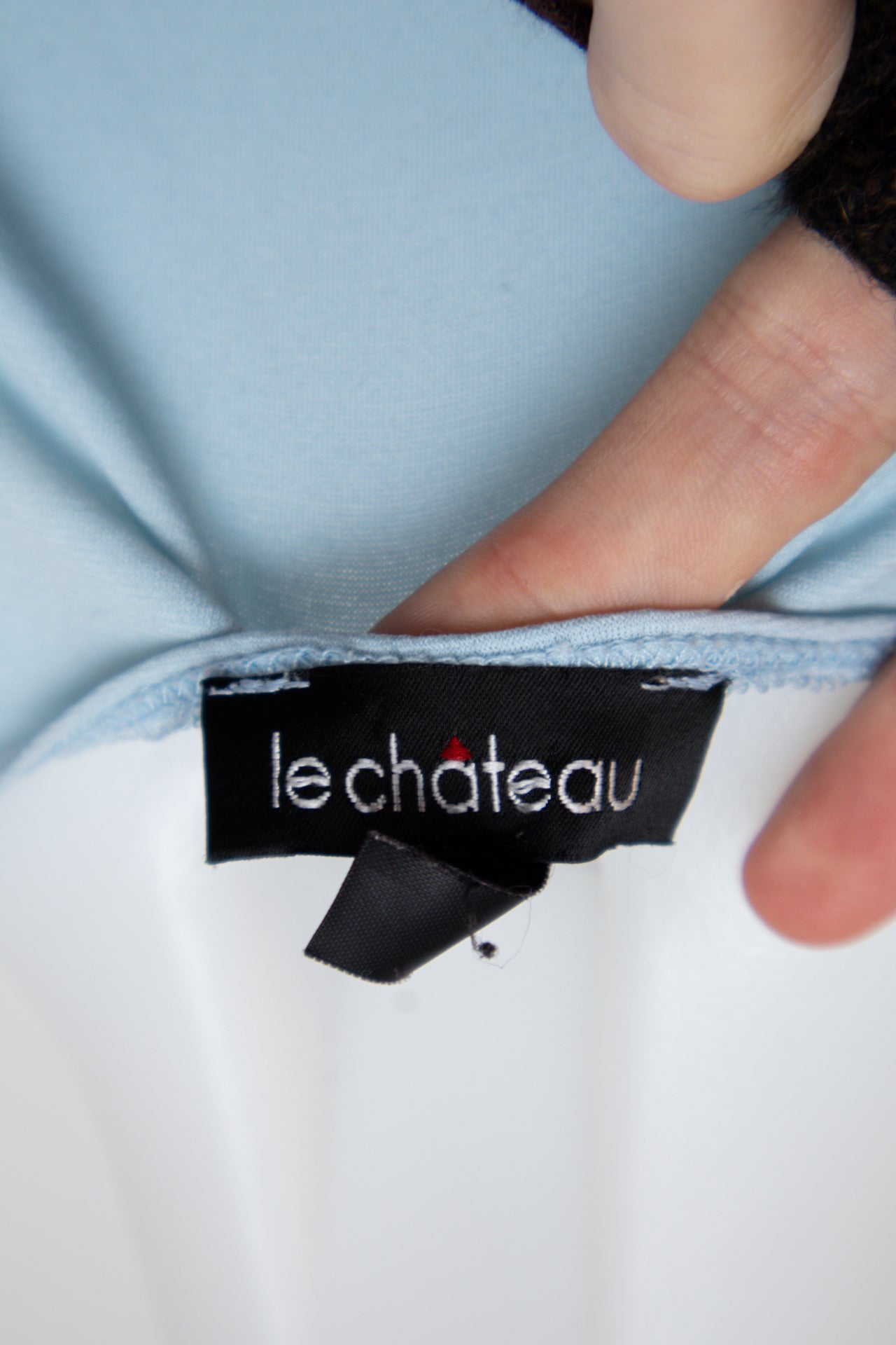 #054 Le Chateau Tank Top Blue | c. 202 | Size 8