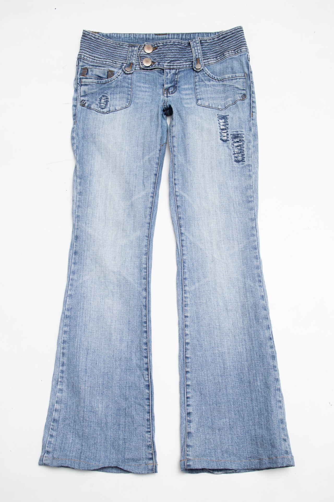 #008 Foxy Jeans Jeans Blue | c. 206 | Size 8