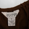 #112 Allison Taylor Skirt Brown | c. 193 | Size 10