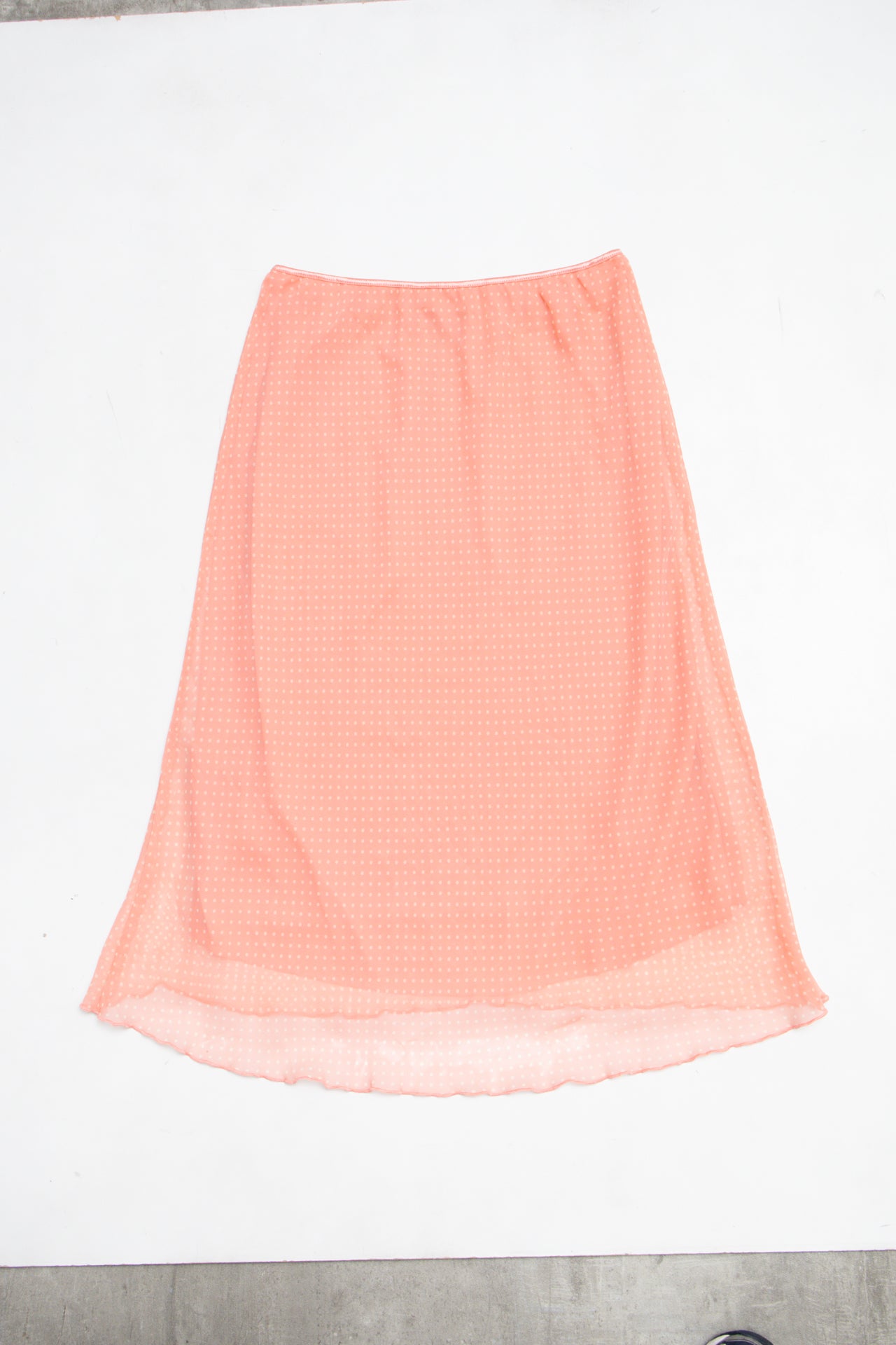 #105 Sangria Long Skirt Pink | c. 213 | Size 6
