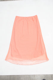 #105 Sangria Long Skirt Pink | c. 213 | Size 6