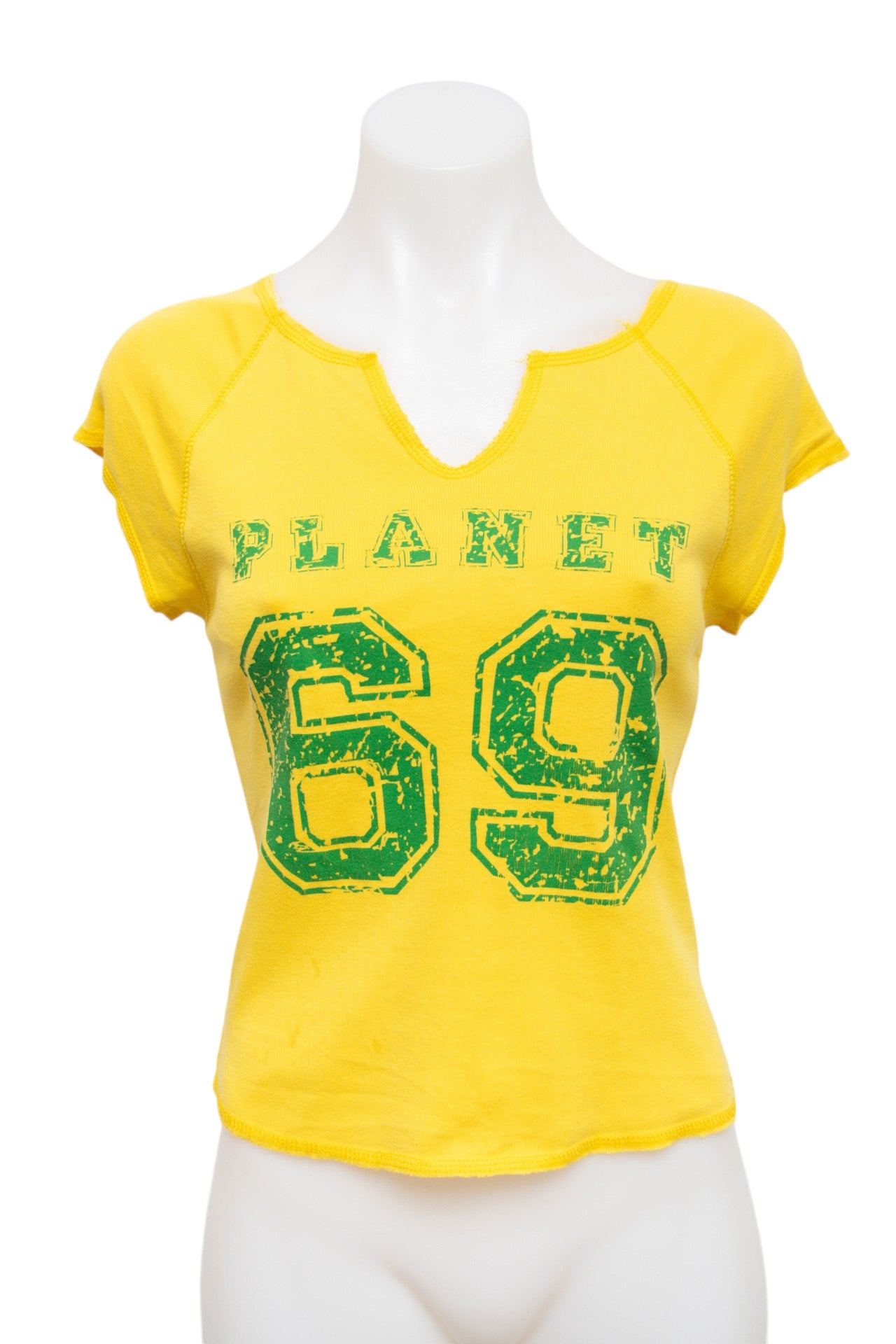 #66 T-shirt Yellow | c. 196 | Size 10