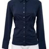 #052 Talbots Petites T-shirt Navy | c. | Size 8