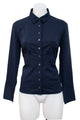 #052 Talbots Petites T-shirt Navy | c. | Size 8