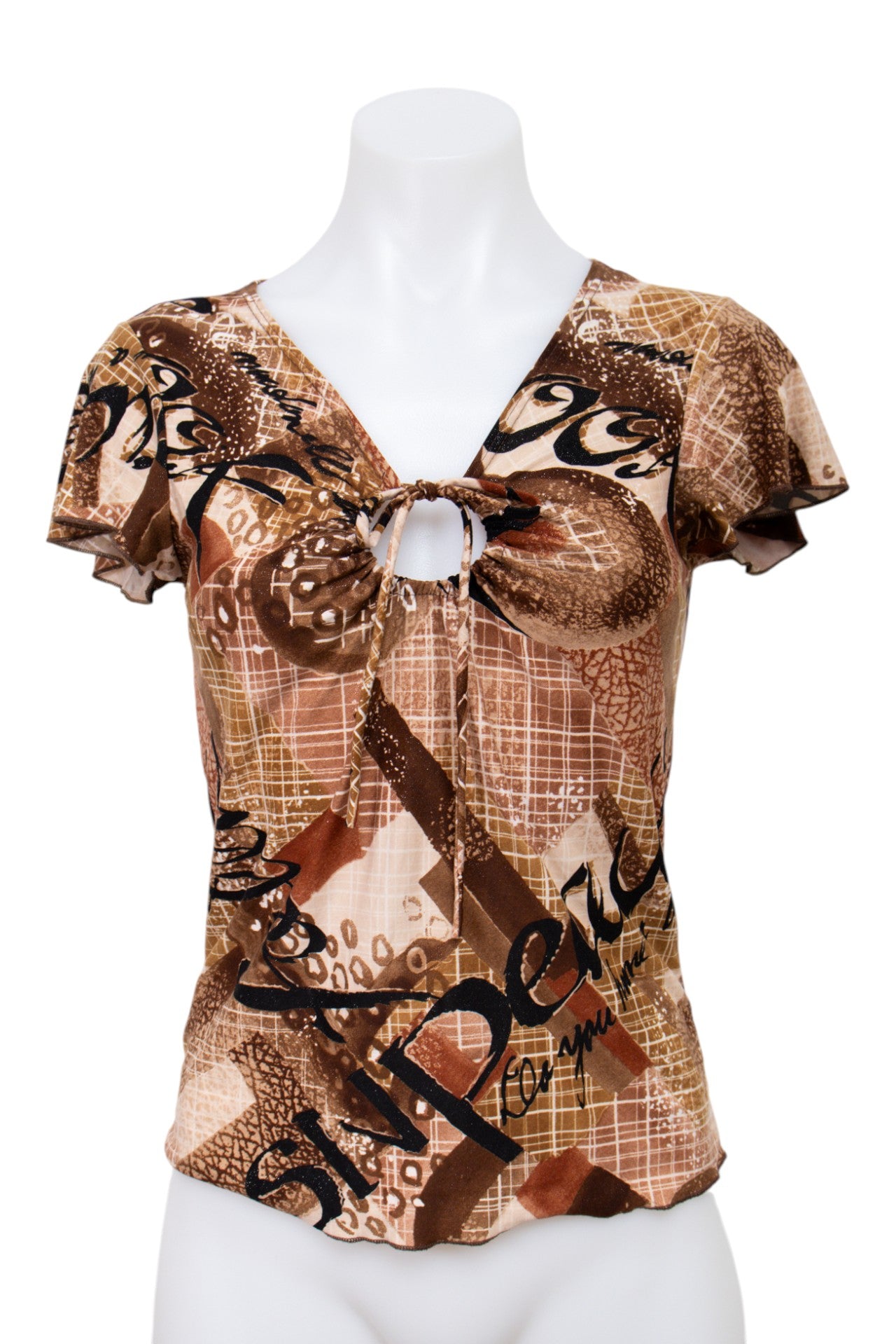 #99 Catty Top Brown | c. 198 | Size 8