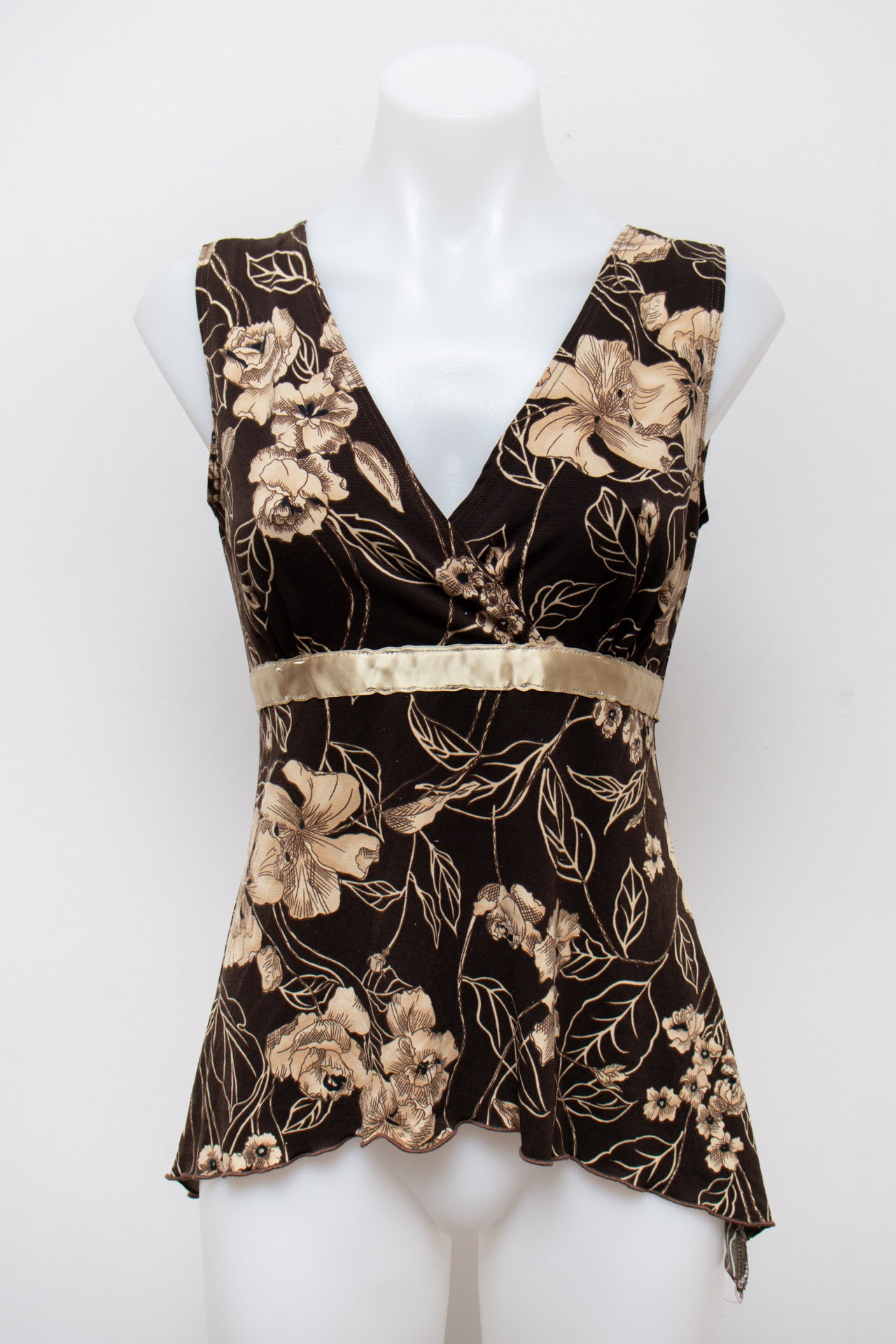 #21 Susan Lawrence Cami Top Brown | c. 193 | Size 8