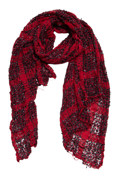 #185 Scarf Red | c. 204 | Size