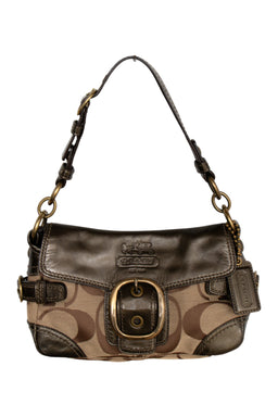 #188 Coach Shoulder Bag Brown | c. 198 | Size