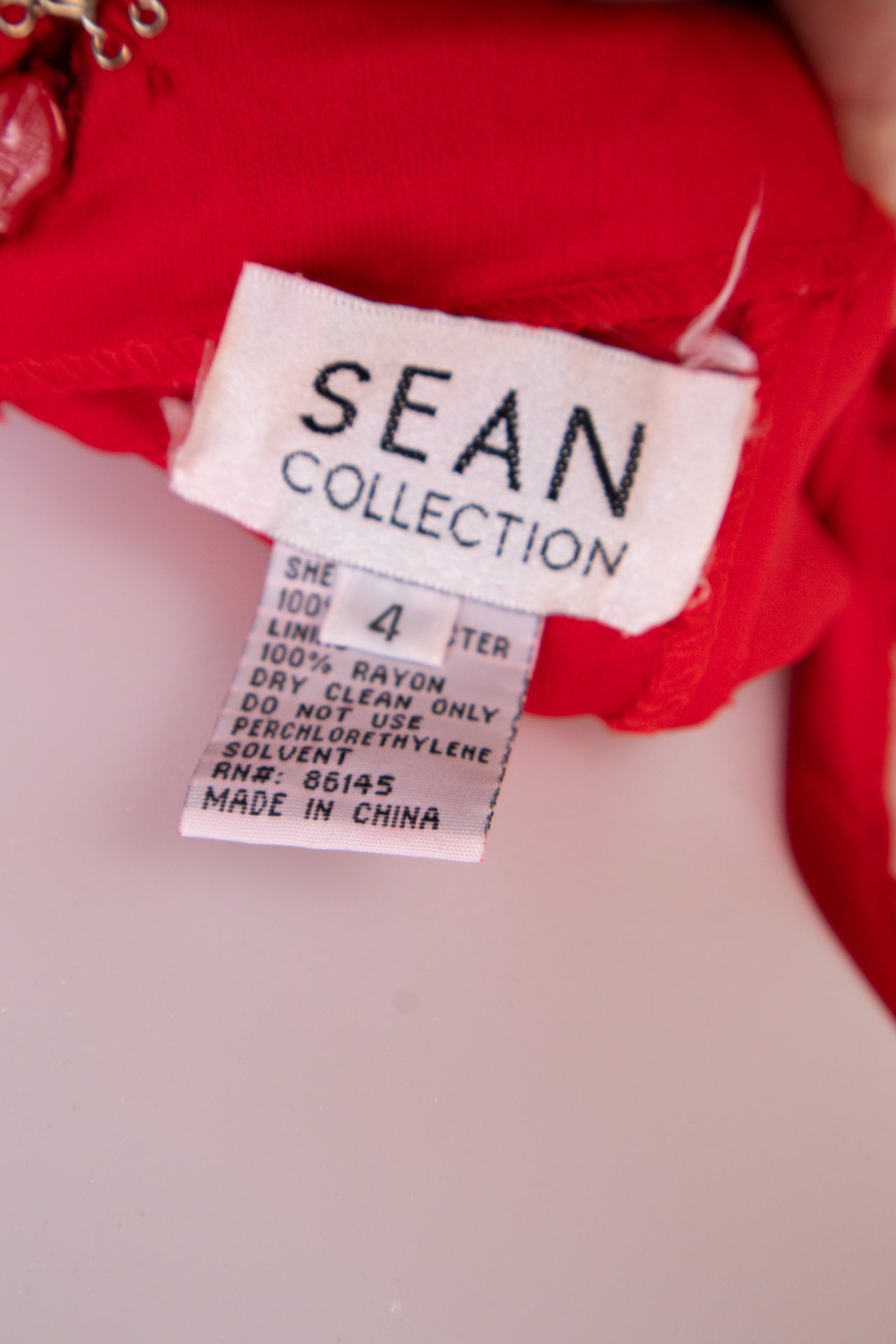 #159 Sean Collection Dress Red | c. 205 | Size 6