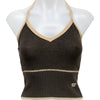 # Gap Halter Top Brown | c. 191 | Size 6