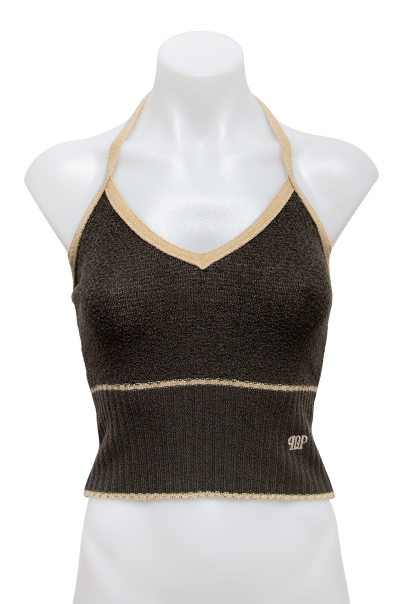 # Gap Halter Top Brown | c. 191 | Size 6