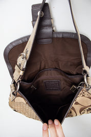 #202 Coach Bag Brown | c. 211 | Size