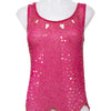 #032 Black Tank Top Pink | c. 204 | Size 10/12