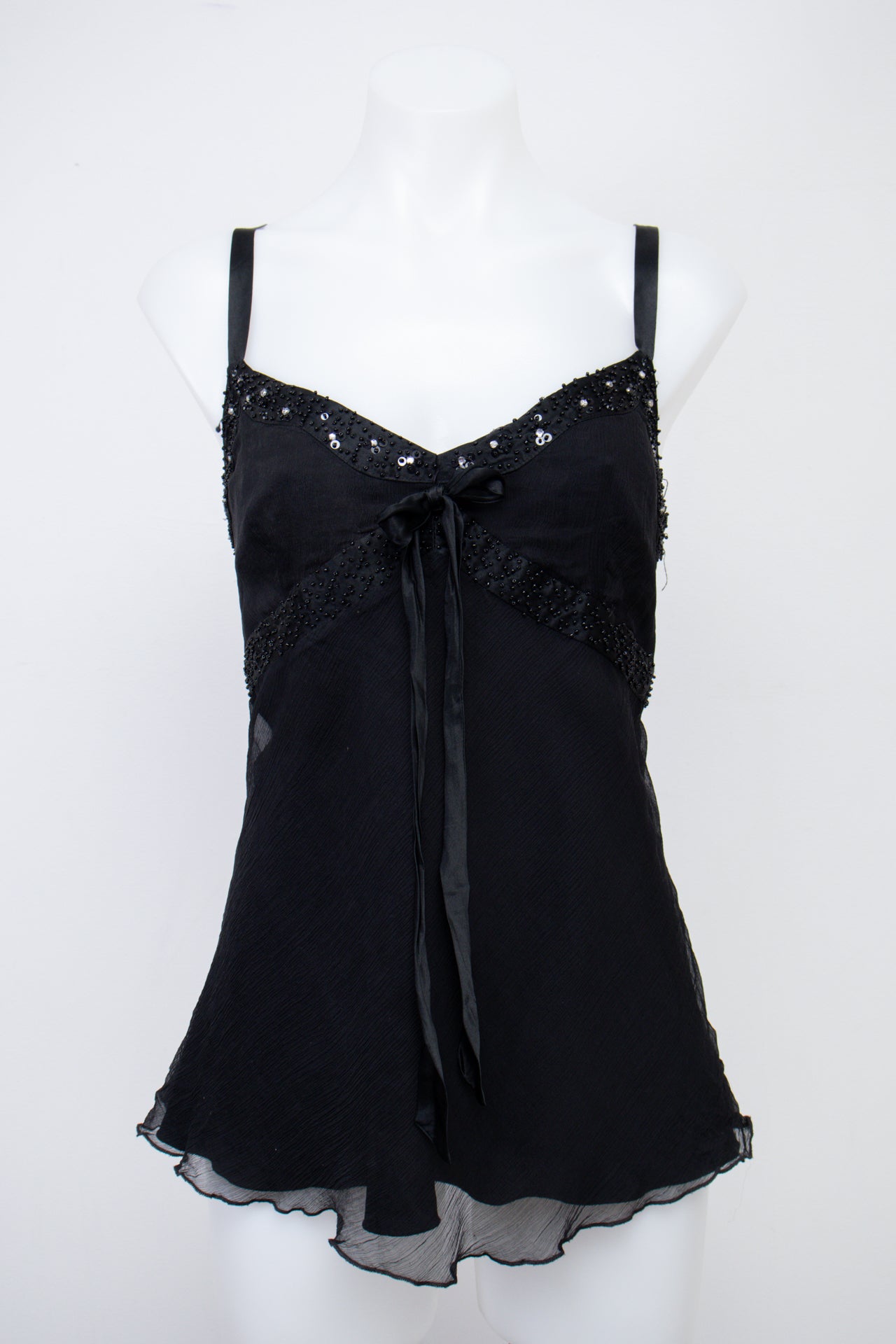 #046 Willi Smith Cami Top Black | c. 200 | Size 12