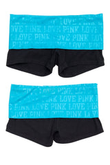 #173 Pink Yoga Victoria's Secret Booty Short Black | c. 211 | Size 8