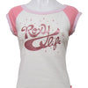 #041 Roxy T-shirt White | c. 204 | Size 8